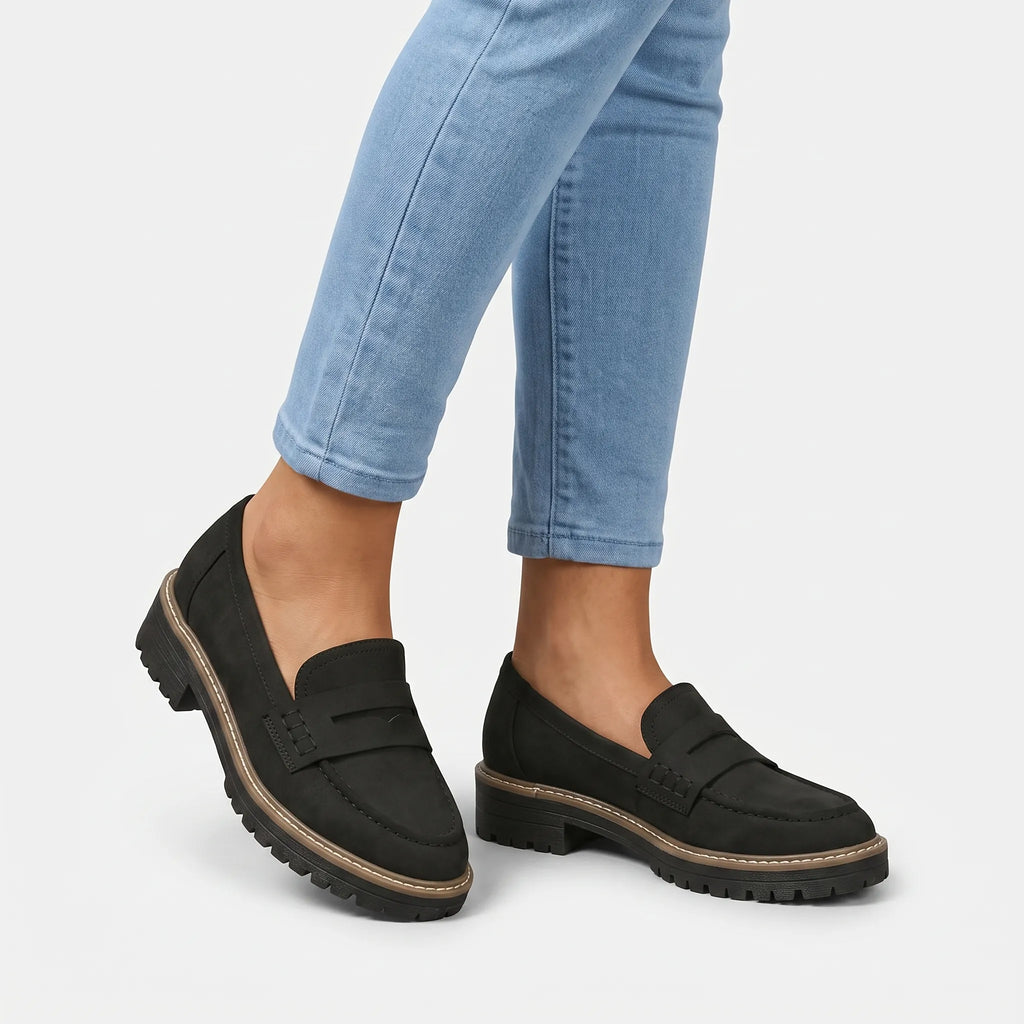 Solstride - Chunky Sole Slip On Loafer