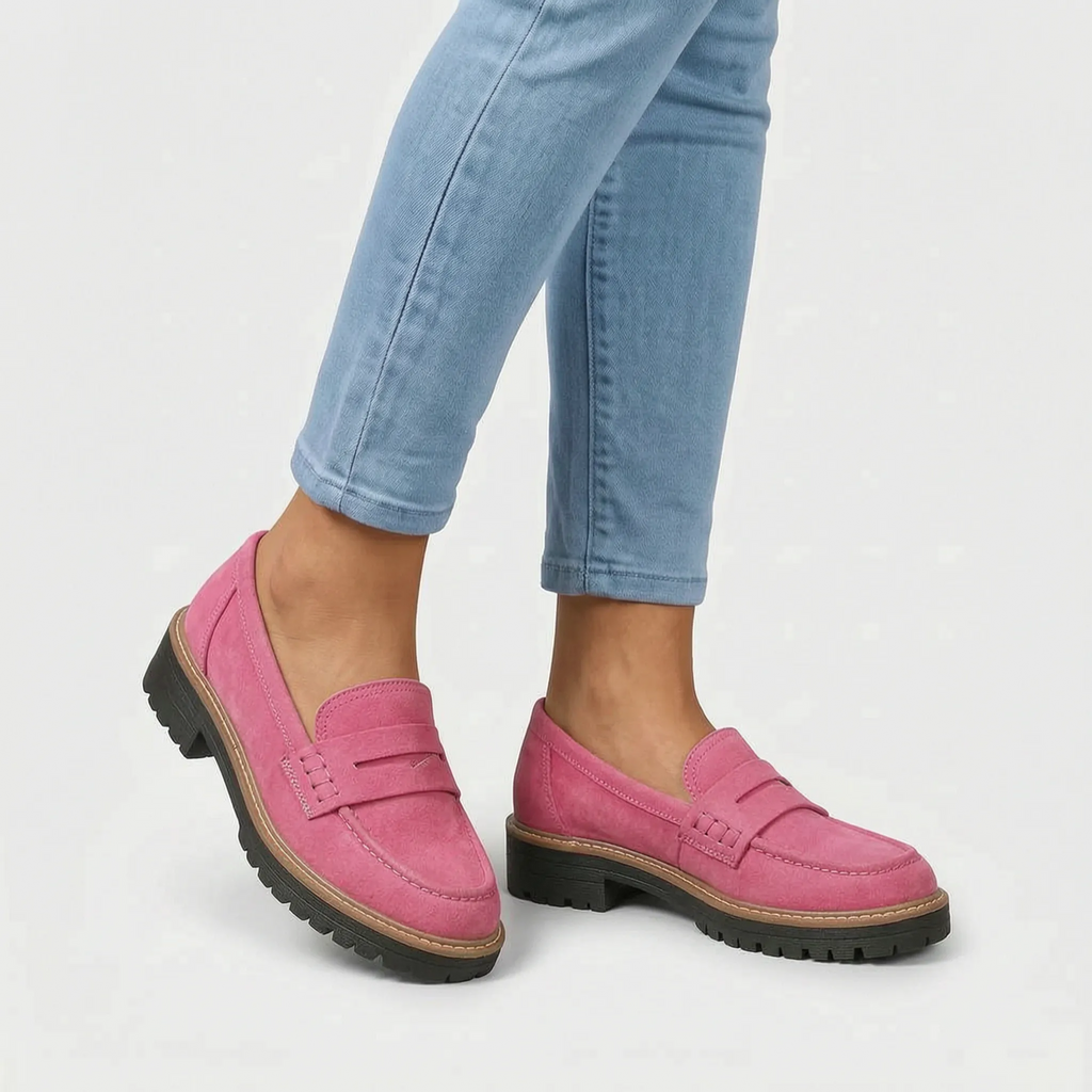 Solstride - Chunky Sole Slip On Loafer