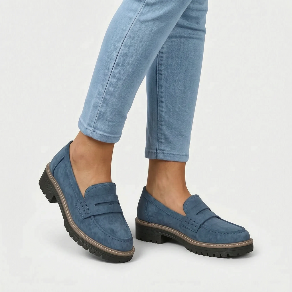 Solstride - Chunky Sole Slip On Loafer