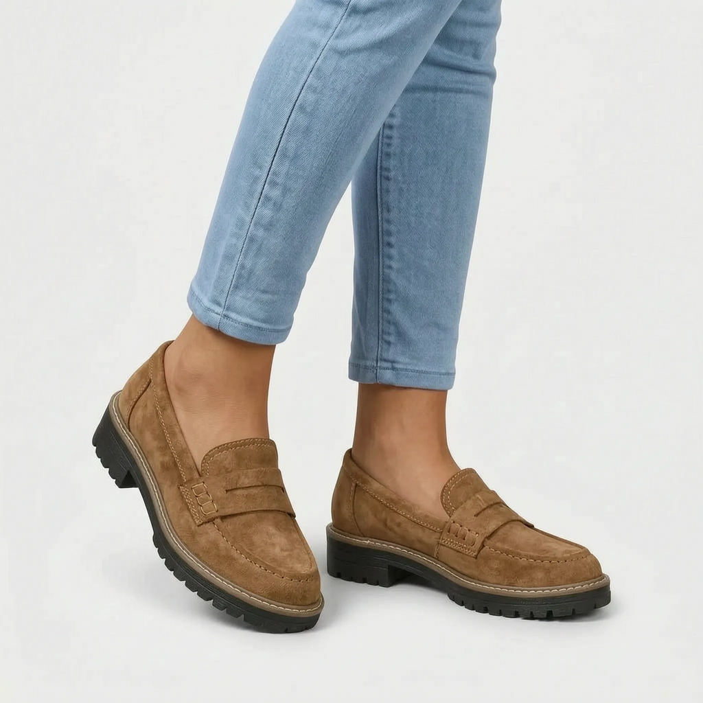 Solstride - Chunky Sole Slip On Loafer