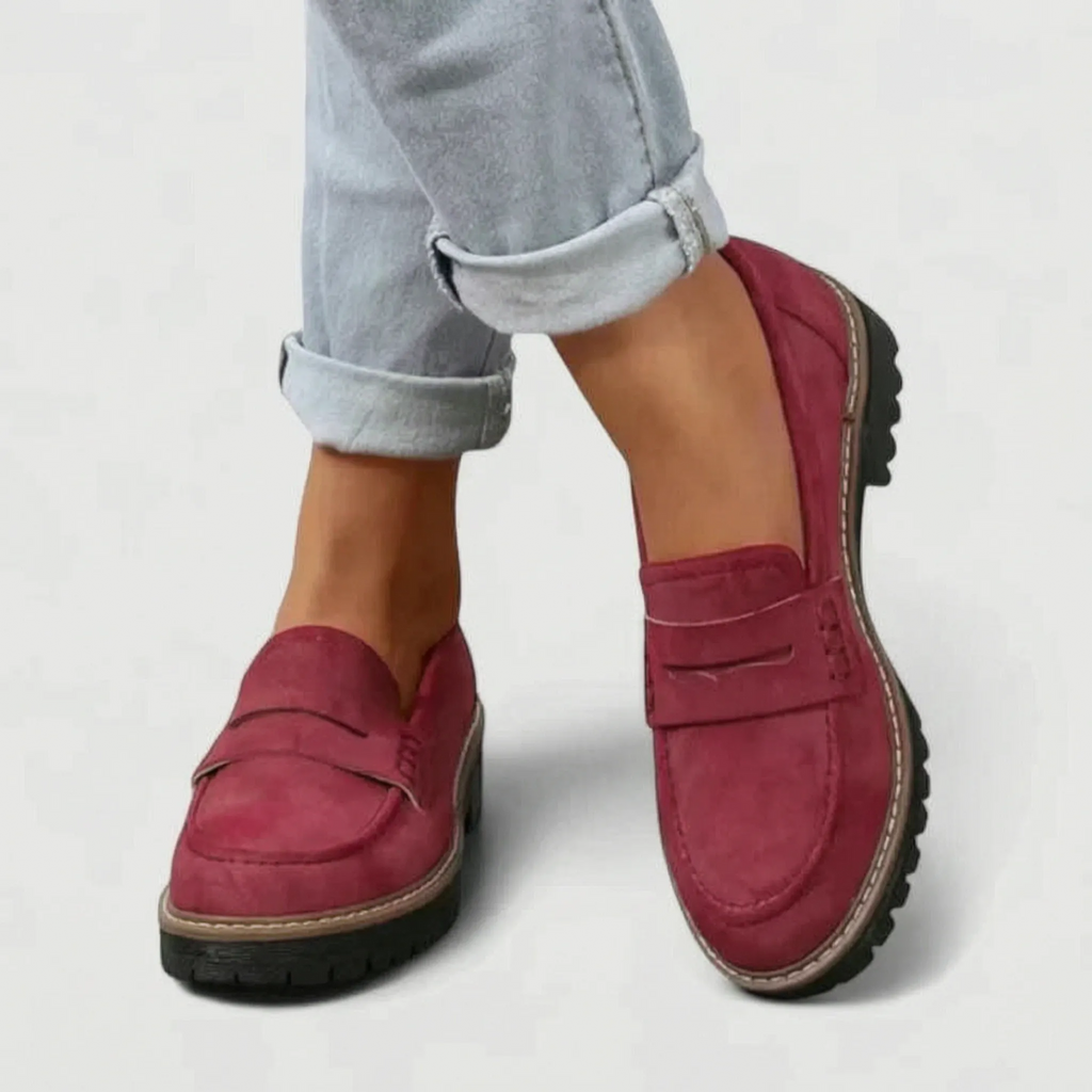 Solstride - Chunky Sole Slip On Loafer