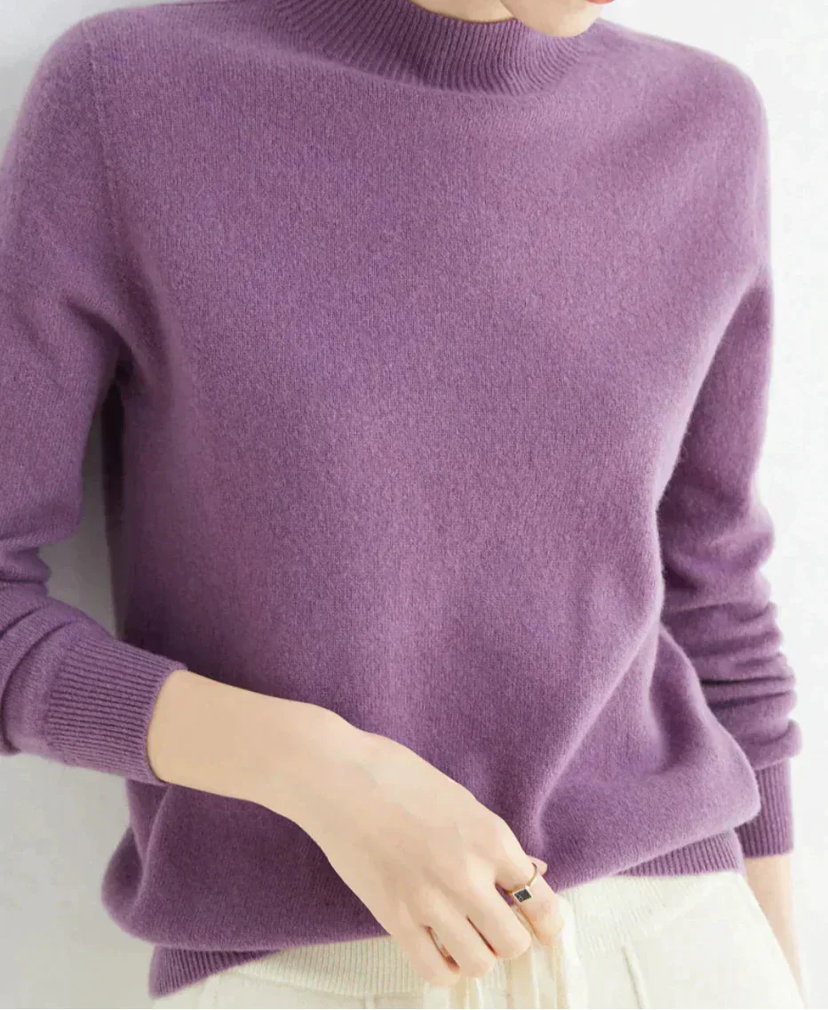 Soraya - Women's Vibrant Cashmere Sweater