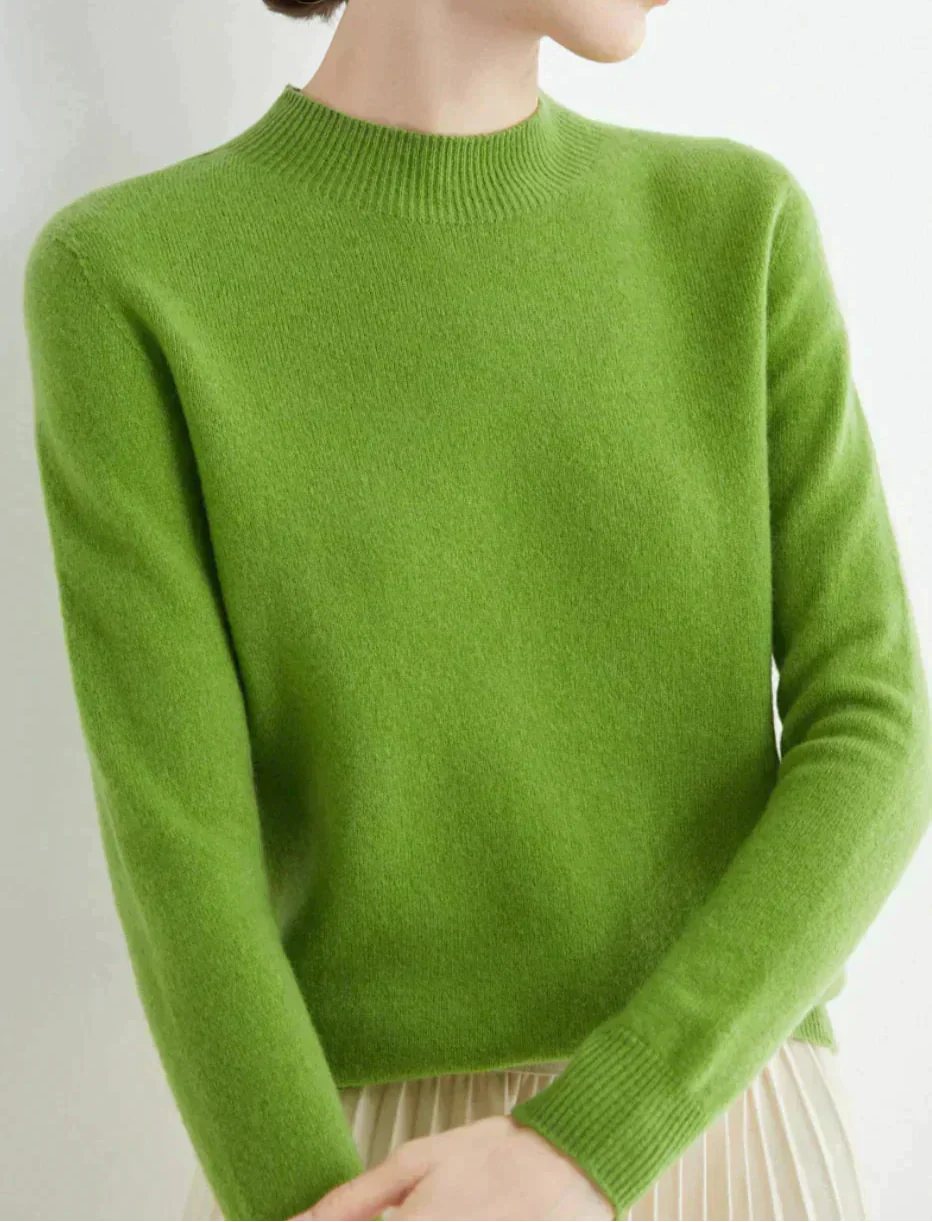 Soraya - Women's Vibrant Cashmere Sweater