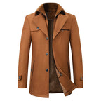 Soren | Men's Classic Double-Breasted Trench Coat