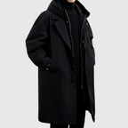 Soren | Men's Stylish Hooded Trench Coat