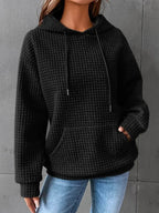 Soren | Women's Cozy Waffle Knit Hoodie