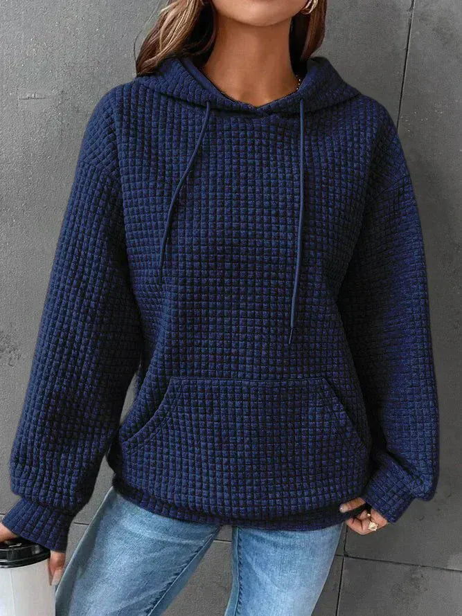 Soren | Women's Cozy Waffle Knit Hoodie