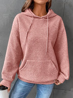 Soren | Women's Cozy Waffle Knit Hoodie