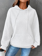 Soren | Women's Cozy Waffle Knit Hoodie
