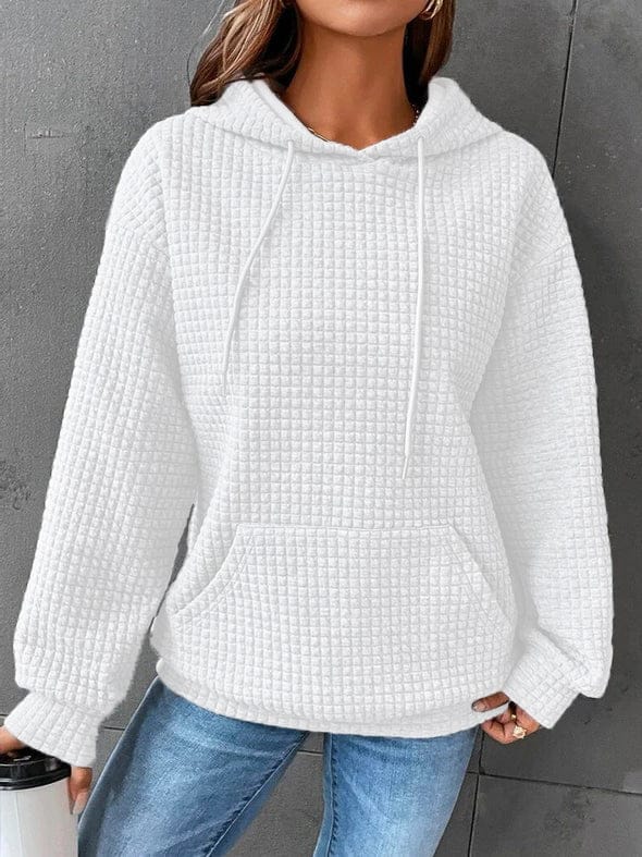 Soren | Women's Cozy Waffle Knit Hoodie