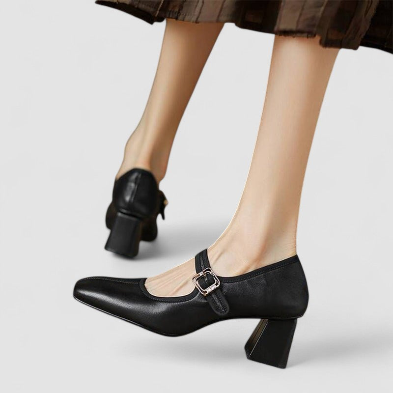 Soren - Women's Elegant Buckle Mary Janes