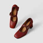 Soren - Women's Elegant Buckle Mary Janes