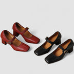Soren - Women's Elegant Buckle Mary Janes