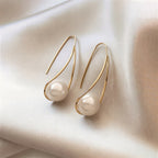 Soren - Women's Elegant Faux Pearl Drop Earrings