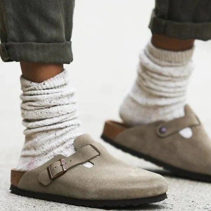 Sutton | Women's Classic Buckled Clogs