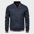 Jensen | Men's Classic Bomber Jacket with Contrast Trim