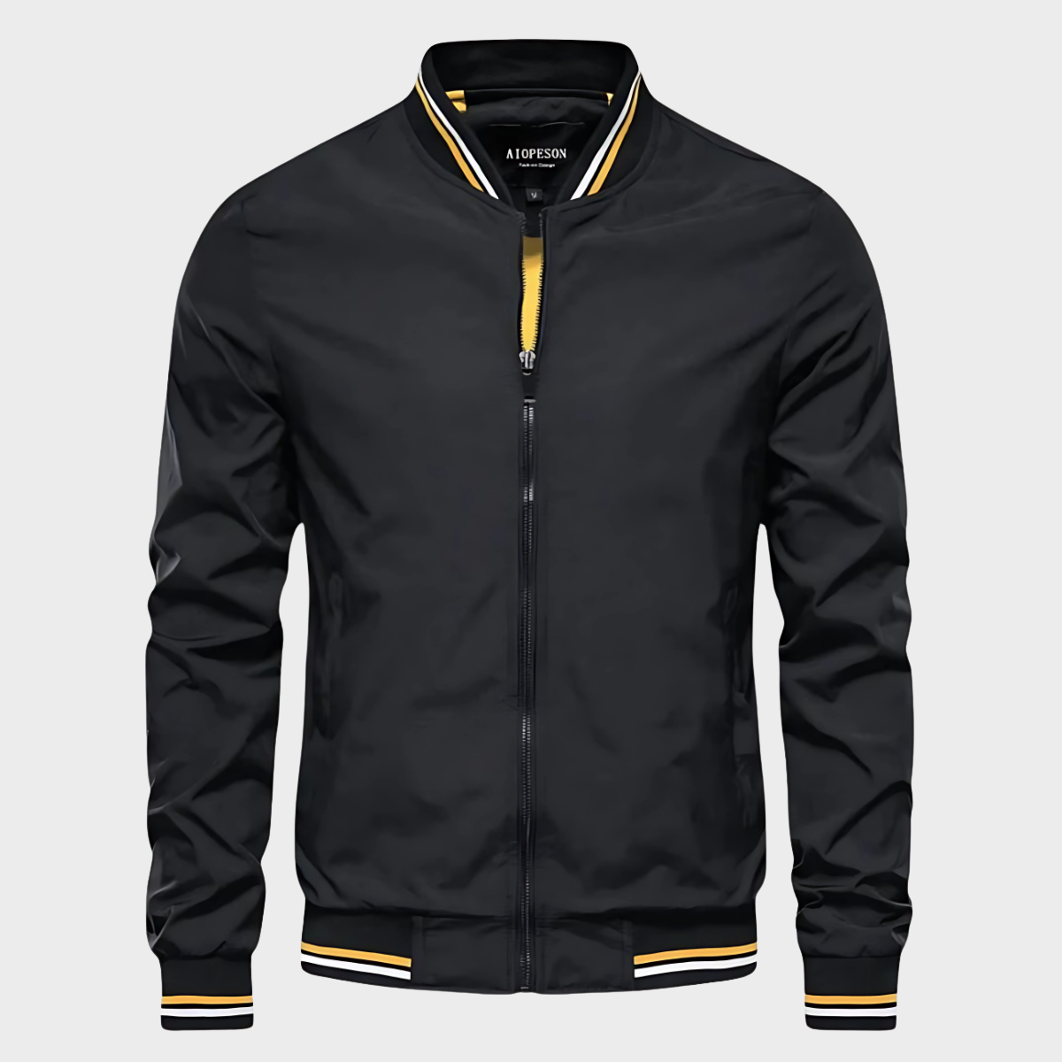 Bram | Men's Stylish Lightweight Fleece Bomber Jacket