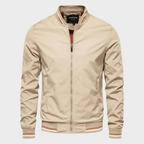 Bram | Men's Stylish Lightweight Fleece Bomber Jacket