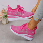 Talia | Women's Sparkling Platform Sneakers
