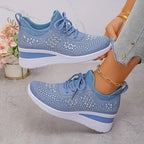 Talia | Women's Sparkling Platform Sneakers