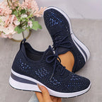 Talia | Women's Sparkling Platform Sneakers