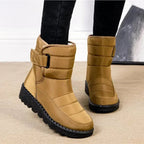 Taryn - Women's Waterproof Winter Boots with Buckle Detail