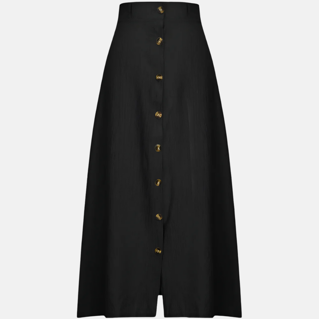 Thalia | Women's Elegant Button-Front Maxi Skirt
