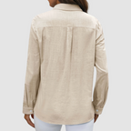 Thea | Women's Elegant Perfect Blouse with Chest Pockets