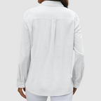 Thea | Women's Elegant Perfect Blouse with Chest Pockets