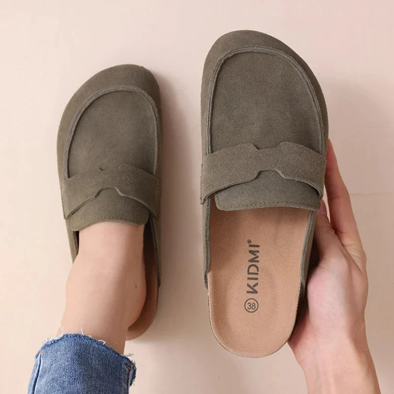 Tova | Women's Casual Slip-On Suede Clogs