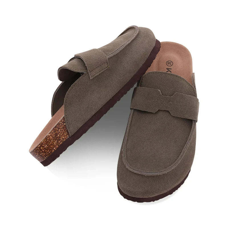 Tova | Women's Casual Slip-On Suede Clogs