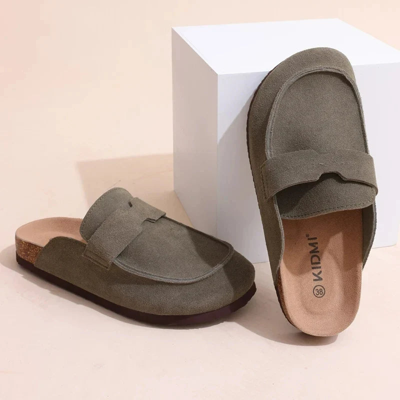 Tova | Women's Casual Slip-On Suede Clogs