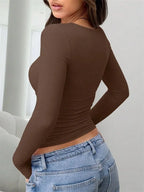 Valencia | Women's Fitted Crew-Neck Shirt