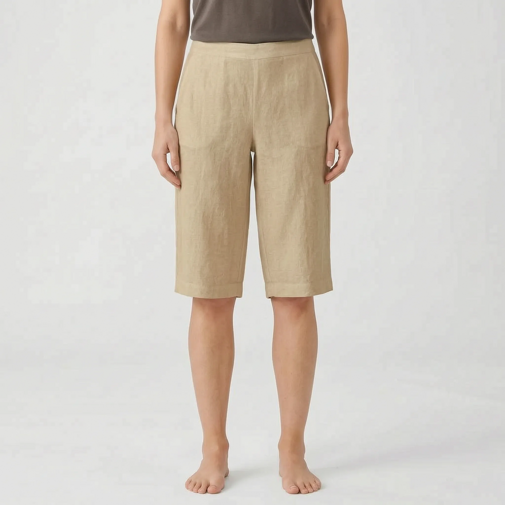 Valmora - Relaxed Knee Length Summer Shorts
