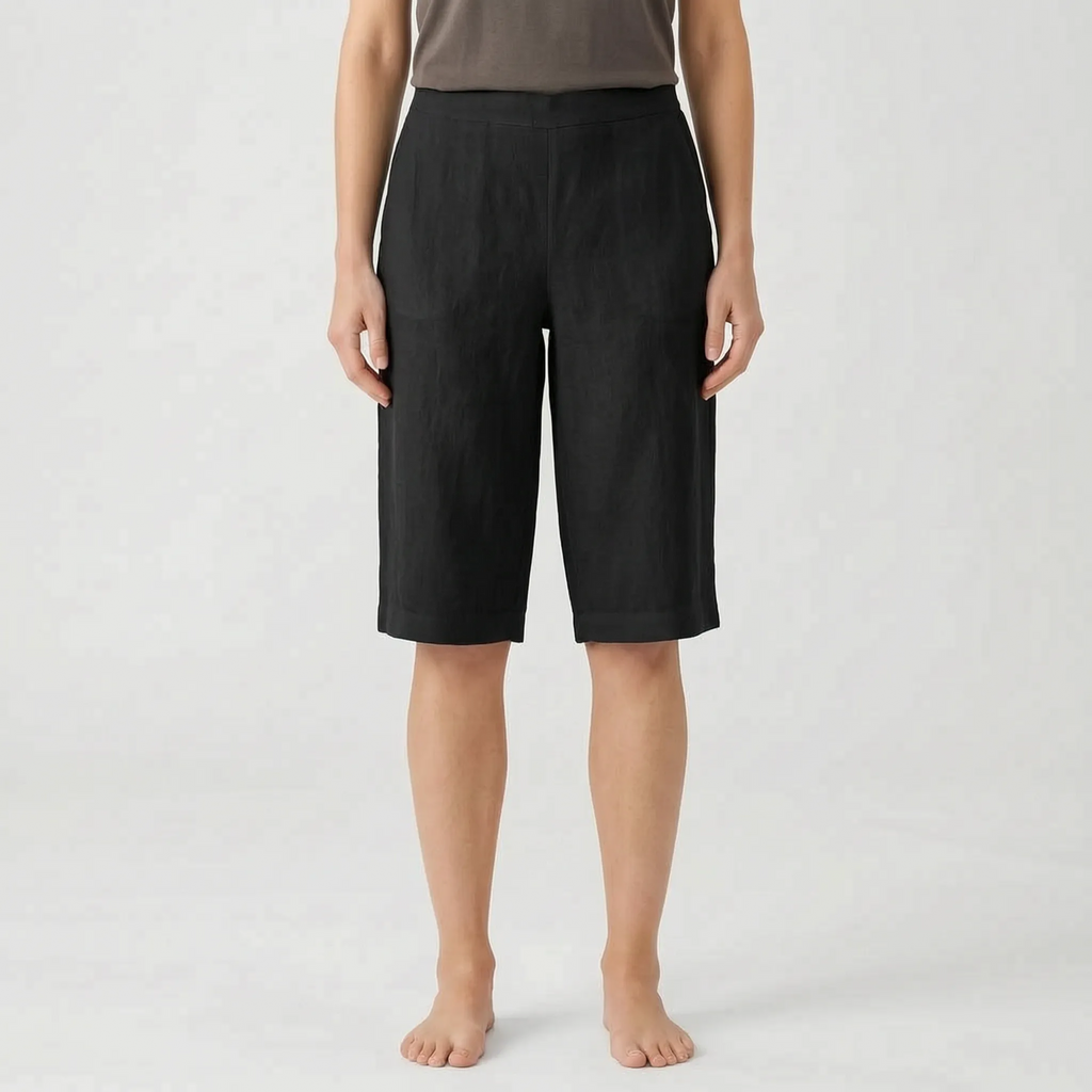 Valmora - Relaxed Knee Length Summer Shorts
