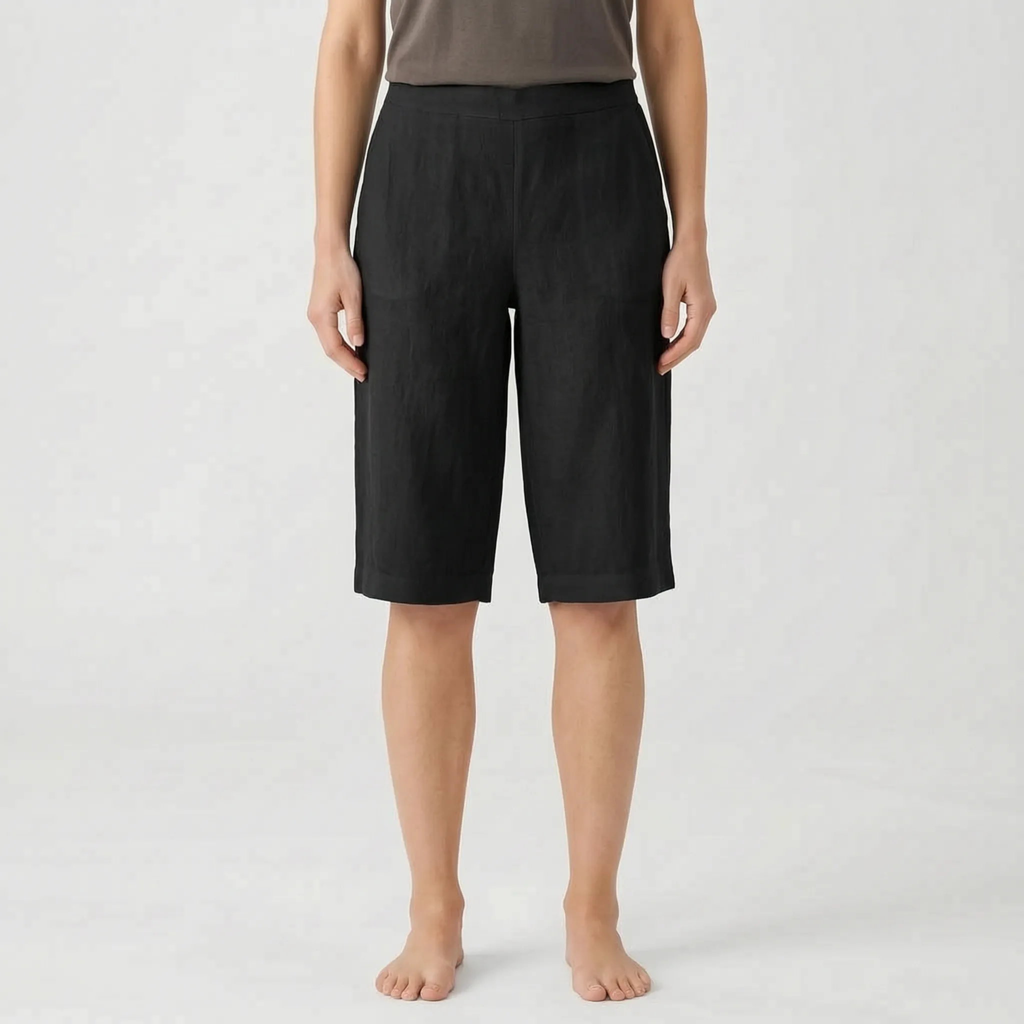 Valmora - Relaxed Knee Length Summer Shorts