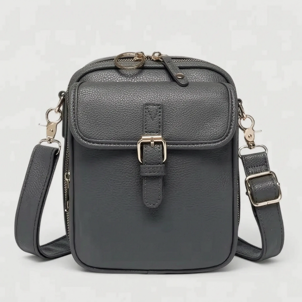 Vellina - Structured Rectangular Crossbody Bag