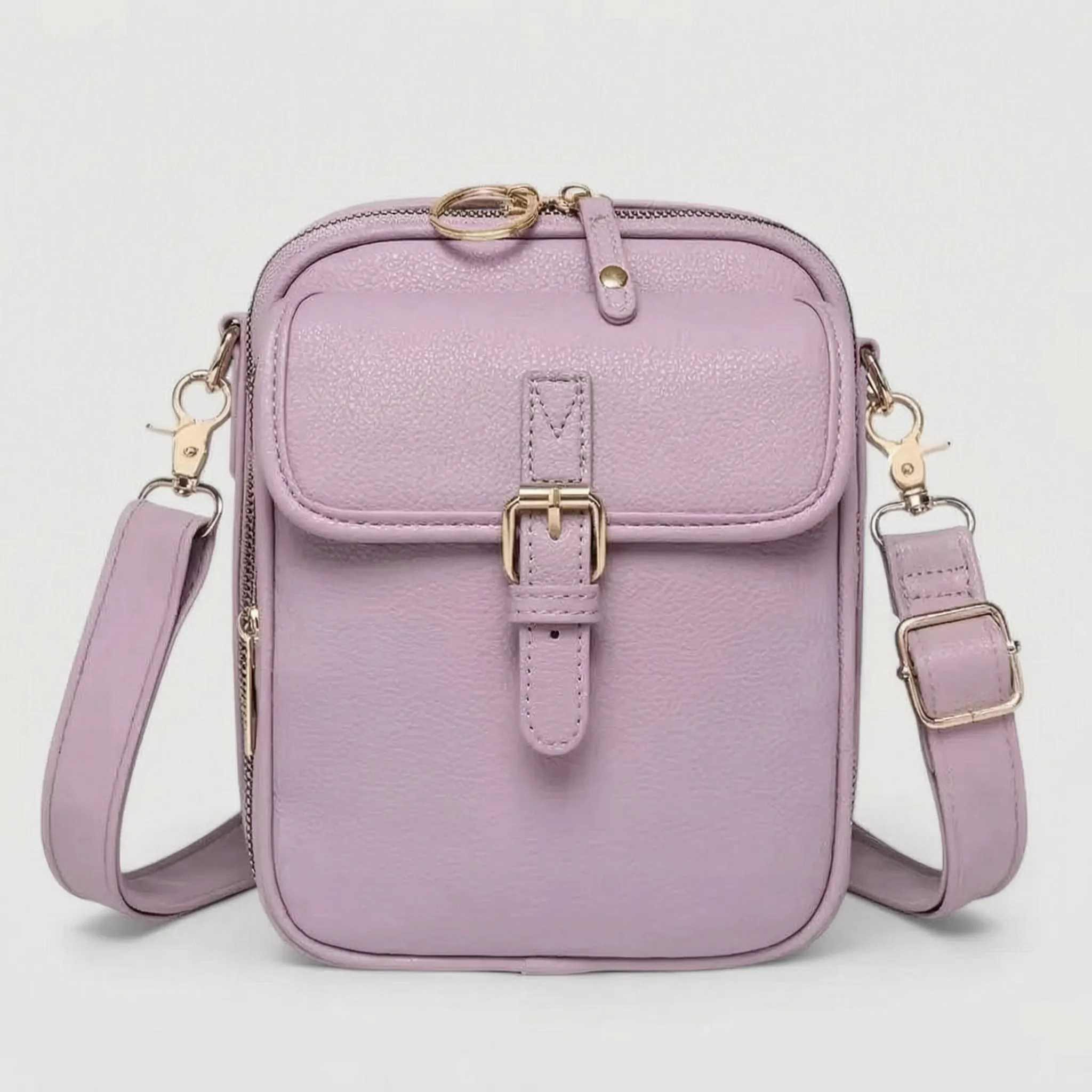 Vellina - Structured Rectangular Crossbody Bag