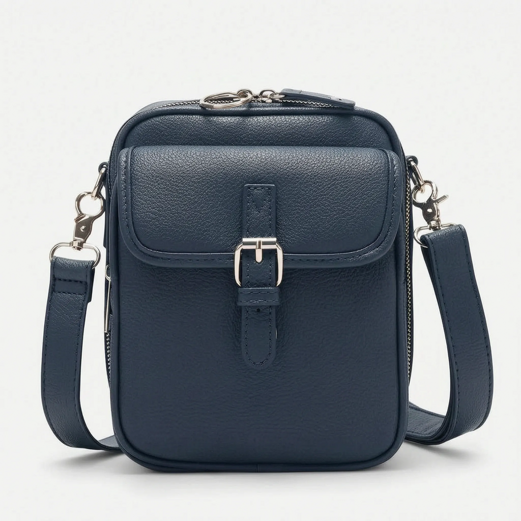 Vellina - Structured Rectangular Crossbody Bag