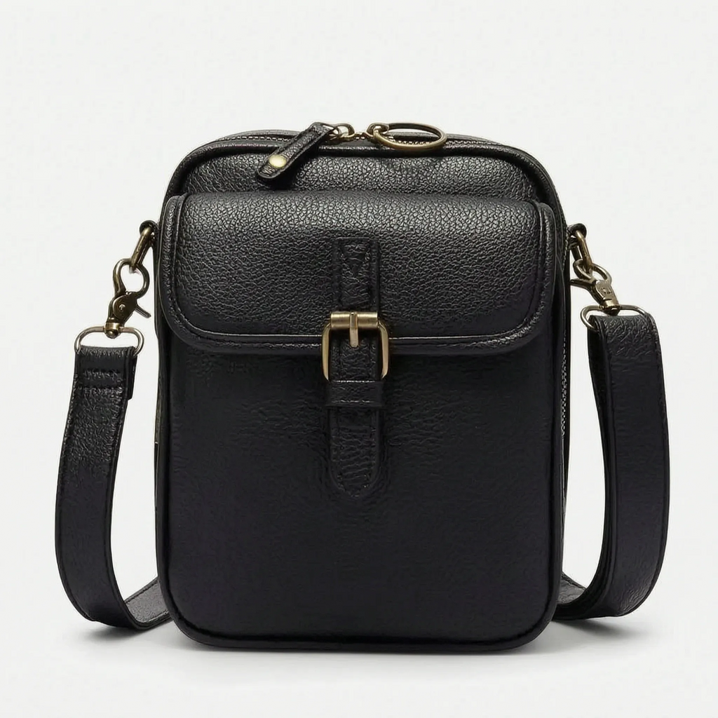 Vellina - Structured Rectangular Crossbody Bag