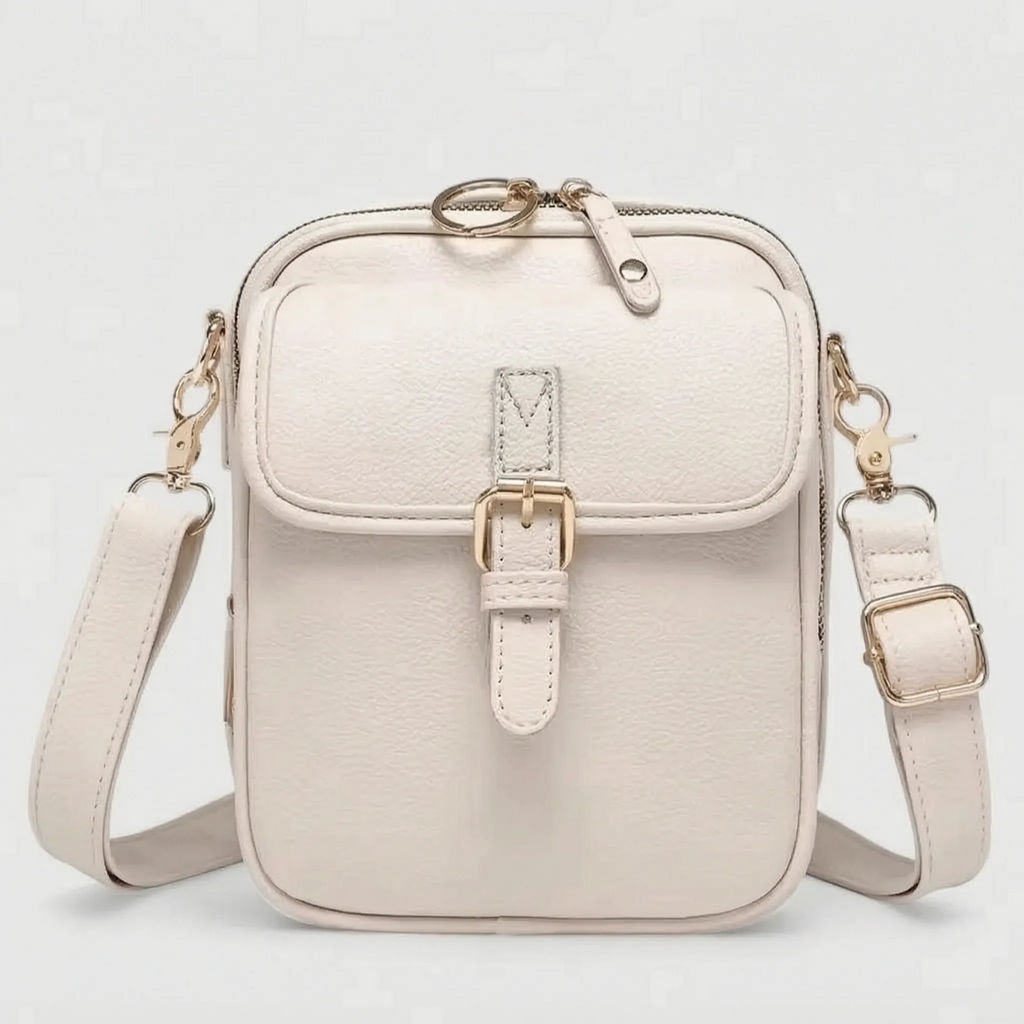 Vellina - Structured Rectangular Crossbody Bag
