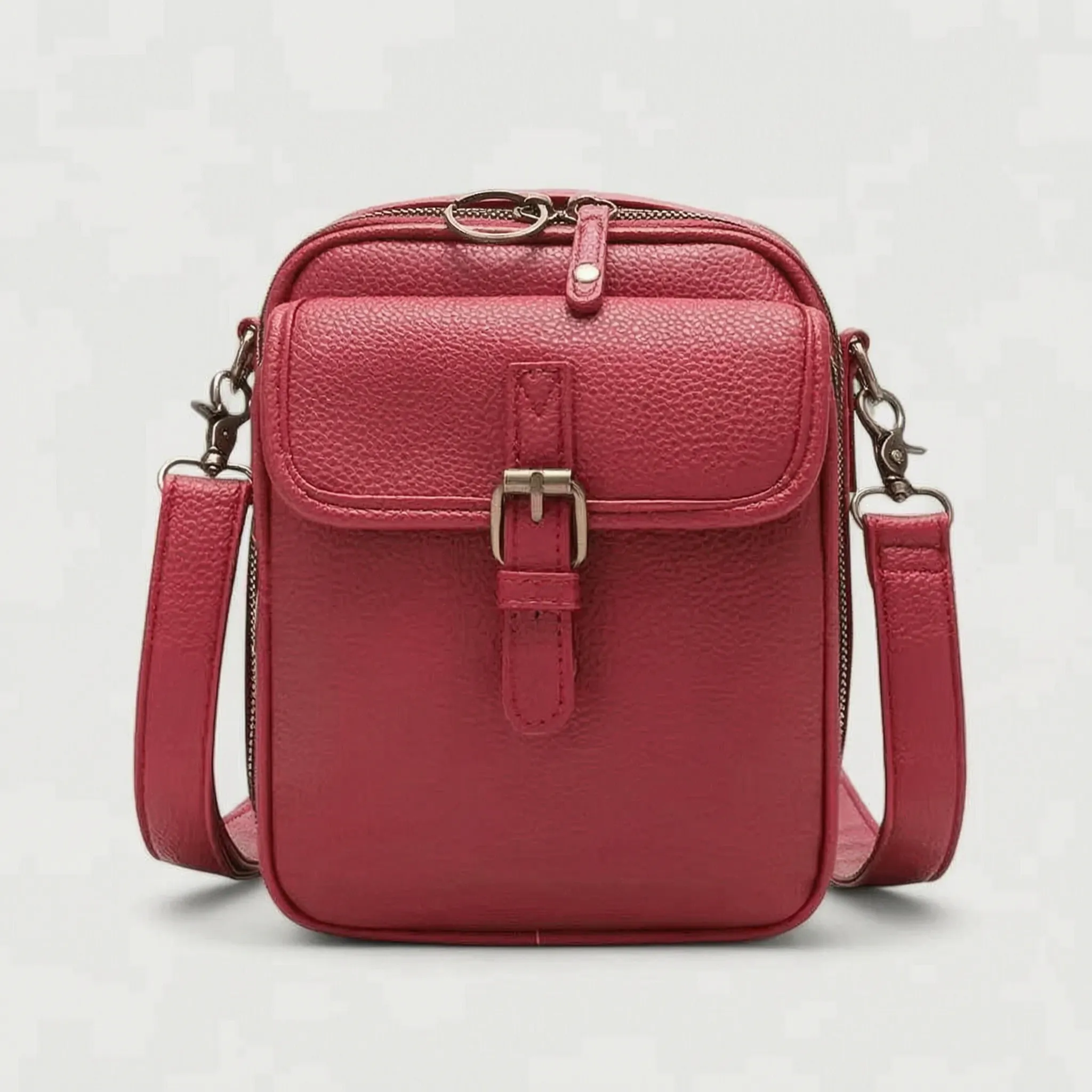 Vellina - Structured Rectangular Crossbody Bag