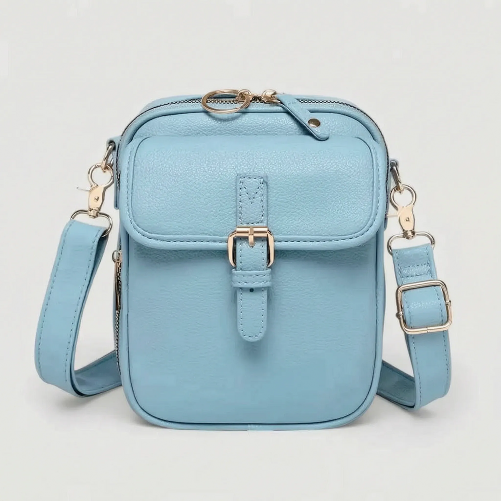 Vellina - Structured Rectangular Crossbody Bag
