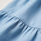 Vellura - Tiered Mini Dress With Flared Sleeves
