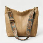 Vintalia - Patterned Strap Vintage Crossbody Bag