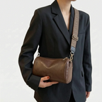 Vivera - Structured Vintage Silhouette Daily Crossbody Bag