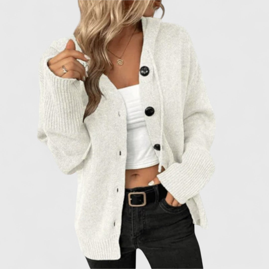 Viviana | Women's Cozy Button-Up Cardigan