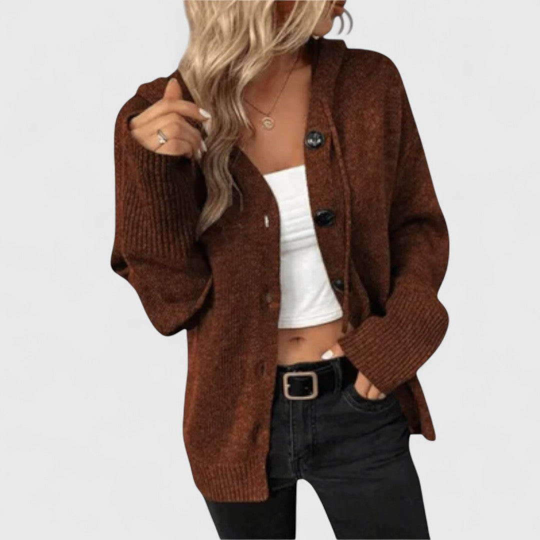 Viviana | Women's Cozy Button-Up Cardigan