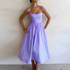 Veda | Women's Chic Pleated Mini Dress