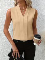 Wren | Women's Elegant Sleeveless Blouse